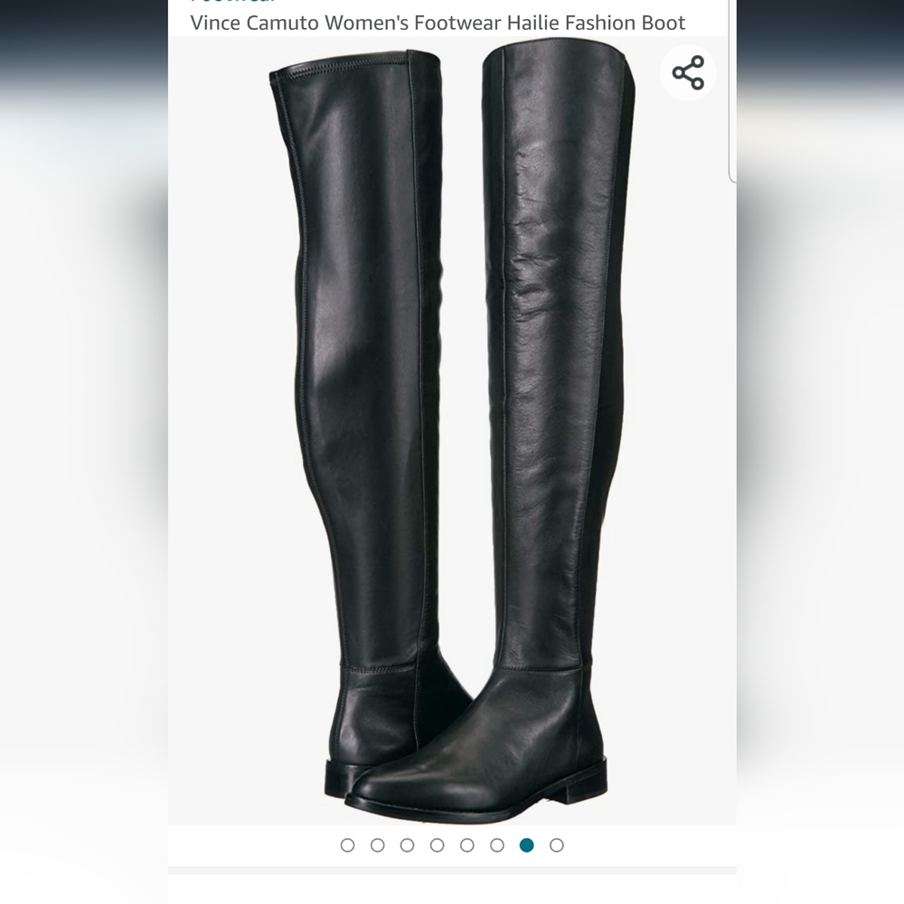 Vince Cumoto OTK flat boots